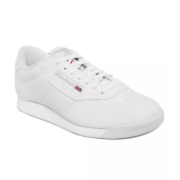 Reebok Princess Classic Sport Casual Sneaker Shoes White Womens Size 9.5 - Picture 3 of 12